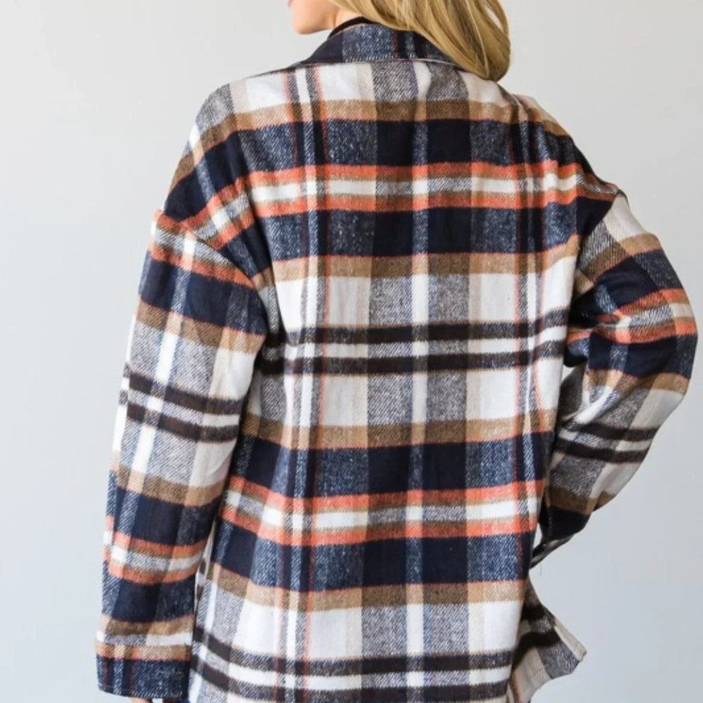 Plaid Shacket - Picture 3 of 6